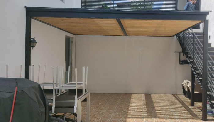 PERGOLAS DE ACERO, MADERA O DOMOS DE CRISTAL TEMPLADO PARA TERRAZA EN CDMX Y BOSQUE REAL
