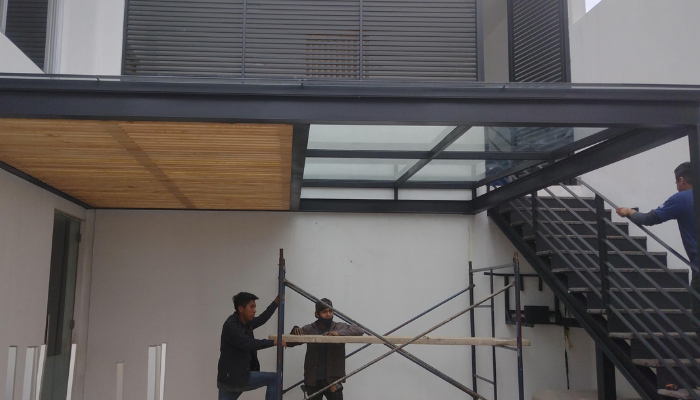 PERGOLAS DE ACERO, MADERA O DOMOS DE CRISTAL TEMPLADO PARA TERRAZA EN CDMX Y BOSQUE REAL