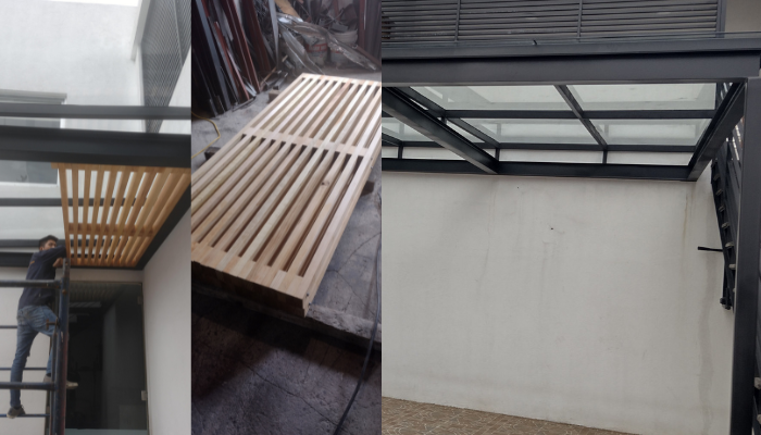 PERGOLAS DE ACERO, MADERA O DOMOS DE CRISTAL TEMPLADO PARA TERRAZA EN CDMX Y BOSQUE REAL