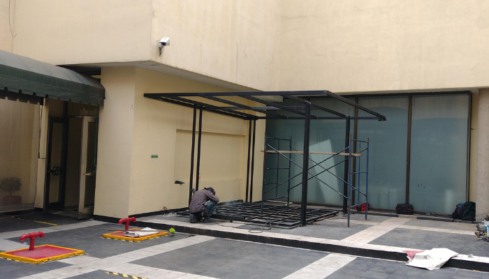 PERGOLAS PARA TERRAZA DE ACERO, CRISTAL TEMPLADO, MADERA, ALUMINIO EN CIUDAD DE MEXICO