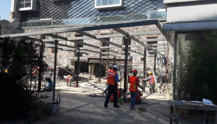 pergolas y domos en ciudad de méxico