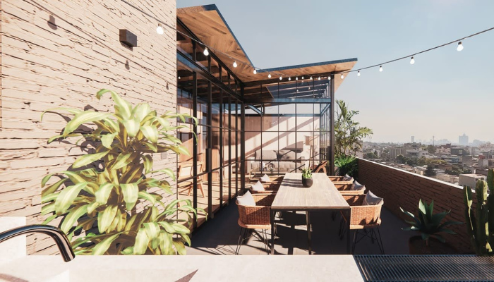 PERGOLAS Y DOMOS PARA TERRAZA, PERGOLAS DE ACERO Y CRISTAL TEMPLADO CON ALUMINIO Y MADERA 